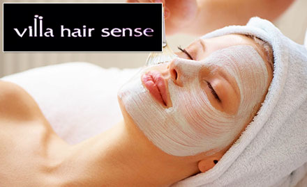 Villa Hair Sense Sector 9 - 40% off! Get facial, haircut, hair spa, manicure, pedicure and more!