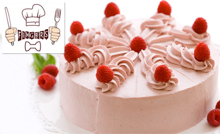 Fingers Cake Shop Agaram - 30% off on a minimum order of 1 kg cake. Bliss in every bite!