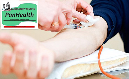 Pan Health Sector 35 - 40% off on health check-ups & other services. ISO certified pathology laboratory!