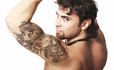 Om Tattoo Salon Nehru Street - 40% off on permanent tattoo. Get a permanent body art!