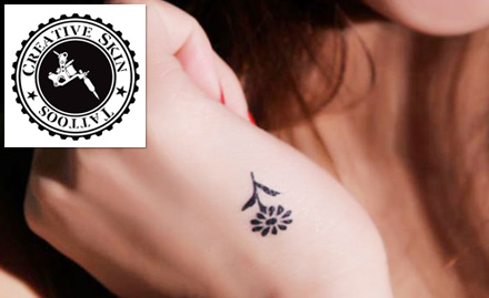 Creative Skin Tattoos Karve Nagar - 1st inch permanent tattoo at just Rs 29. Additionally, 50% off on further inches!