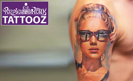 Purple Monk Tattooz Koramangala - 30% off on coloured and black & grey tattoo. Get inked now!
