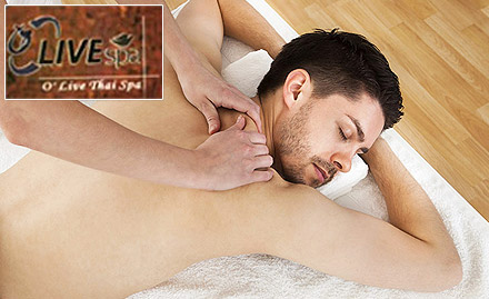 Olive Thai Spa Sector 25, Gurgaon - Relaxing body massage at Rs 799. Choose from Thai, shiatsu, deep tissue, aroma or balinese massage!