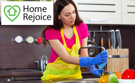 Home Rejoice Doorstep Services - 50% off on cleaning services. Also 1st AC service free along with 40% off on AMC!