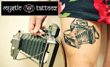 Mystic Tattooz Mission Street - 40% off on permanent tattoo. Flaunt your tattoo art!