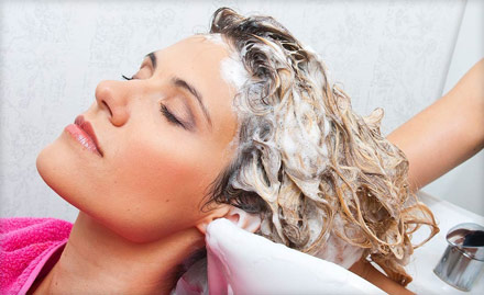 Adrija Beauty Salon Baguiati - Get fruit facial, haircut, manicure, head massage and more at just Rs 349!