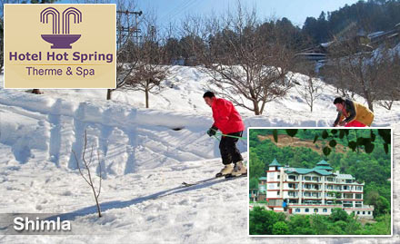 Hotel Hot Spring Therme & Spa Sunder Nagar, Shimla - 18% off on room tariff in Tattapani, Shimla. Also get upto 25% off on spa services, river rafting & more!