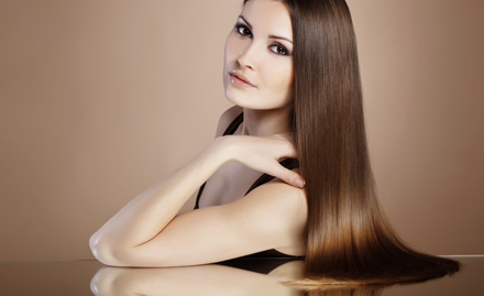 Nagi Salon Model Town - 40% off on keratin treatment! Get smooth and silky hair!