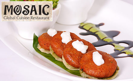 Mosaic - Country Inn & Suites By Carlson Sohna Road, Gurgaon - 20% off on food bill. Get North Indian, Oriental, Continental and Italian cuisines!