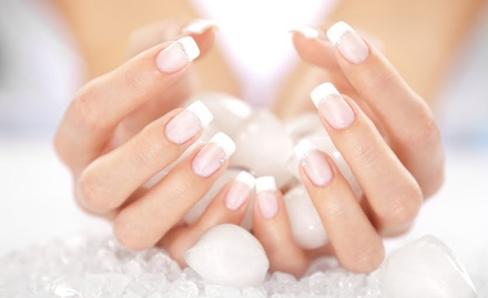 Zutania Salon Tagore Garden - Rs 549 for permanent acrylic nail extensions. For those perfect looking nails!