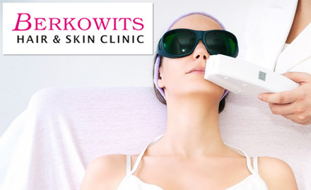 Berkowits Hair & Skin Clinic Sector 15, Faridabad - Laser hair removal, facial, hair spa & more starting at just Rs 599. Valid across 9 outlets!