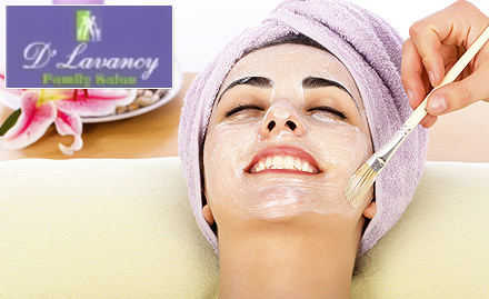 D Lavancy Family Salon Kottivakkam - 50% off on facial. Get wine facial, skin whitening facial, anti-ageing facial & more!