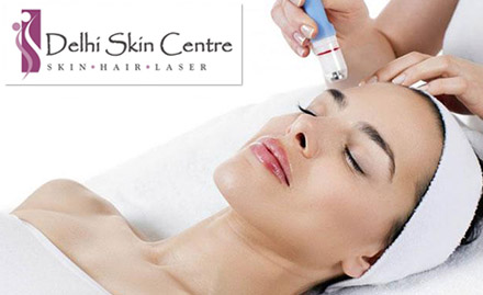 Delhi Skin Centre Hauz Khas - Rejuvenating dermo facial, anti ageing facial & laser hair removal treatment starting at just Rs 699