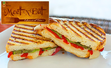 Meet N Eat Raja Park - 20% off! Enjoy momos, grilled sandwich, tandoori chicken , milkshake and more!