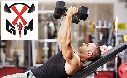 X Gym & Fitness Jhotwara - Get 3 gym sessions at just Rs 9. Also, get 10% off on further enrollment!