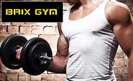 Brix Gym Janakpuri - 2 gym sessions at just Rs 49. Also get upto 60% off on further enrollment! 