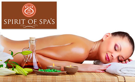 Spirit Of Spas Rajouri Garden - Rs 1099 for Swedish, Balinese, Aroma, deep tissue or dry massage!