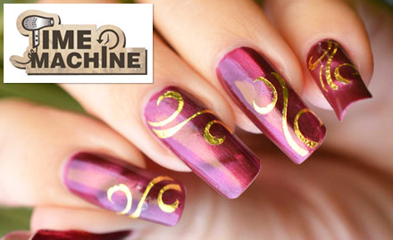 Time Machine Vashi - 40% off on nail extension, nail art and more