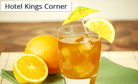 Sky Lounge - Hotel Kings Corner Raja Park - 20% off on food and beverages! Relish North Indian and Chinese cuisine!