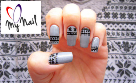 My Nail Mani Square - 40% off! Get spa manicure, spa pedicure, nail art, filling, gel polish and more!