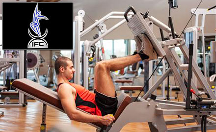I F C Gym Saket Nagar - Get 3 gym sessions at just Rs 9. Start your fitness journey!