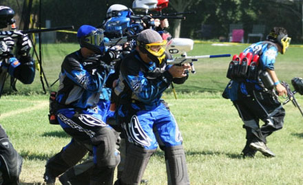 Adventure Adda Nettigere - Rs 149 for 1 paintball session. Get ready for some fun!