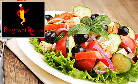 Fragrant Kitchen Kalyan Nagar - 20% off! Relish chicken wings, spring rolls, burger, sandwich, salad and more!