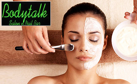 Bodytalk Salon N Nail Bar Goregaon East - 40% off on beauty and hair care services. Get facial, bleach, hair spa, manicure & more!