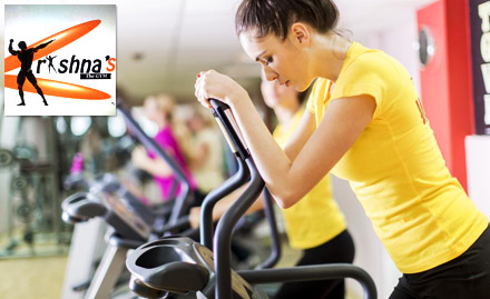 Krishna's The Gym Lajpat Nagar 4 - 3 gym sessions. Also get 30% off on further enrollment!