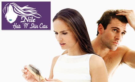Nile Hair N Skin Care Bellandur - Hair fall treatment, hair weaving or bonding starting at Rs 499!
