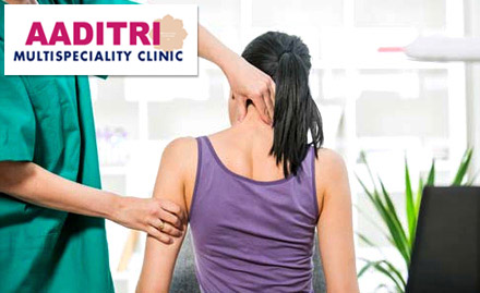 Aaditri Multispeciality Clinic Greater Kailash Part 1 - 40% off on acupressure & physiotherapy!