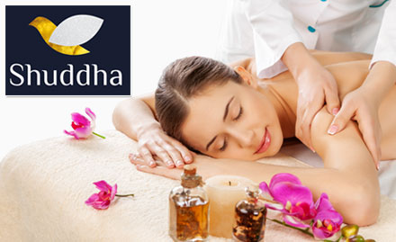 Shuddha Salon And Spa Borivali West - Get full body massage or body scrub starting at Rs 999!