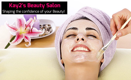Kay2s Radhika Vihar - 40% off! Get facial, haircut, manicure, pedicure, head massage and more!