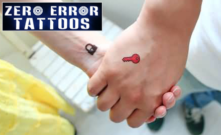 Zero Error Tattoo Mansarovar - Get 1 sq inch permanent tattoo at just Rs 9. Also, get 25% off on subsequent inches!