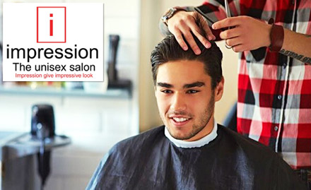 Impression - The Unisex Salon Bodakdev - Get haircut starting at just Rs 99. 