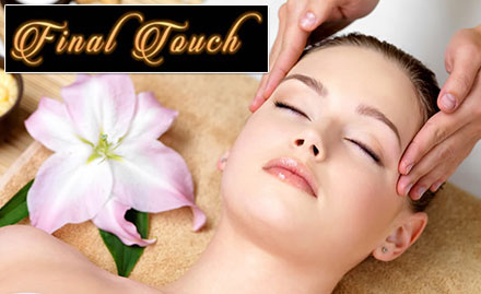 Final Touch Picnic Garden - Rs 320 for haircut, insta glow facial, hair spa, manicure, head massage & more worth Rs 1800