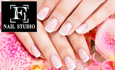 F1 Nail Studio Rajouri Garden - Rs 999 for french gel nail extensions. Give your nails a new look!