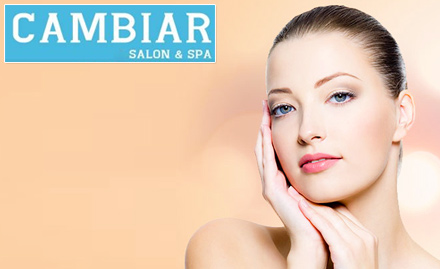 Cambiar Salon & Spa Ashok Nagar - 35% off on facial, haircut, manicure, body massage and more