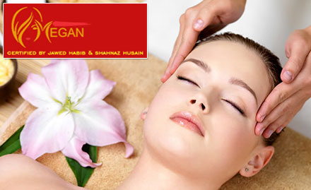 Megan Hair & Beauty Solution Bangur Avenue - 40% off! Get haircut, facial, manicure, pedicure, head massage, hair spa and more!
