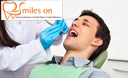 Smiles On Dental Clinic Whitefield - 35% off on scaling, polishing, tooth extraction, dentures and more!