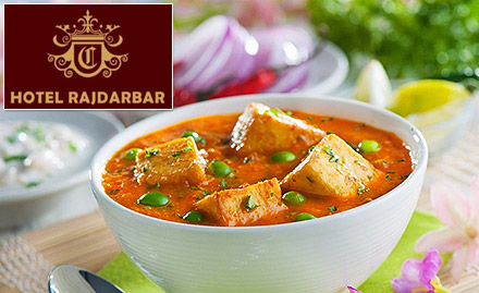 Bawarchee Restaurant - Hotel Raj Darbar Pradhan Nagar - 15% off on food bill