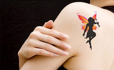 Big Boss Tattoo Arts Badarpur - 1 sq inch permanent tattoo worth Rs 500 free!