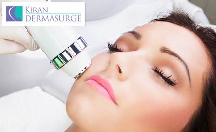 Kiran Dermasurge Greater Kailash Part 2 - Rs 1599 for full face rejuvenation - photo facial with IPL machine worth Rs 5400