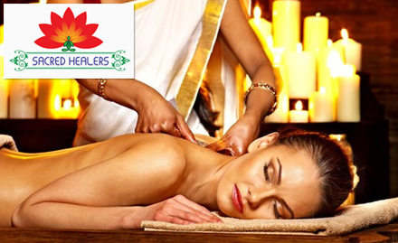 Sacred Healers DLF Phase 4, Gurgaon - 50% off on abhyangam, shirodhara, potli massage, nasyam and more!