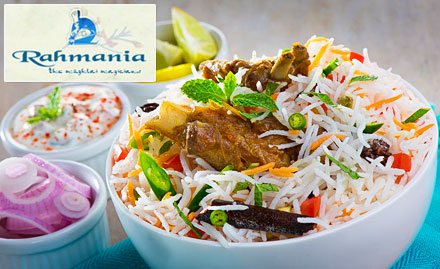 Rahmania Park Street - 25% off! Enjoy authentic Mughlai cuisine!