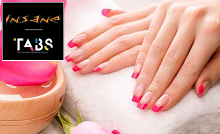 Insane Nail Spa @ TABS Khar West - 40% off on nail art, nail spa, manicure, pedicure and more!