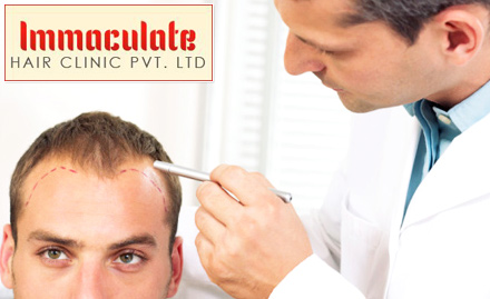 Immaculate Hair Clinic Saket District Centre - 50% off on hair treatment, hair weaving and hair extension!