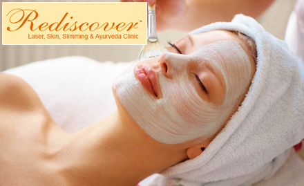 Rediscover Clinic Anand Vihar - Upto 91% off on organic face polishing, bio hair spa, body spa & more
