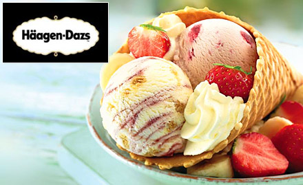 Haagen Dazs Indiranagar - 20% off on Belgian waffles, ice creams, shakes & more