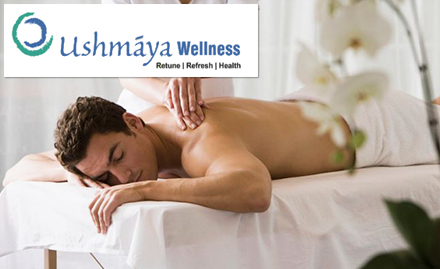 Ushmaya Wellness Charmwood Village, Faridabad - Rs 970 for full body massage worth Rs 2000!